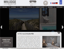 Tablet Screenshot of mv-lodge.com